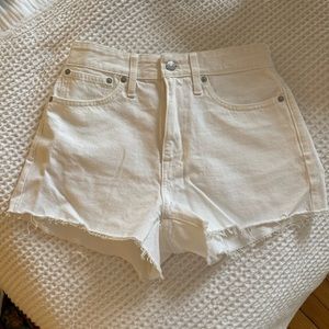 NWOT Madewell Relaxed Denim Jean Shorts Size 26